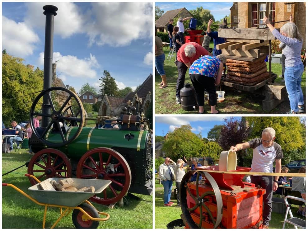Barford's 'Apple Fest' to feature old steam engine apple press