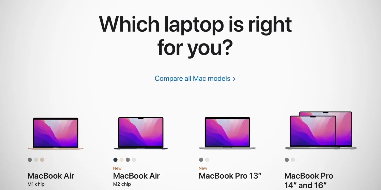 Apple ‘notebooks’ become ‘laptops’ in sweeping Mac branding change