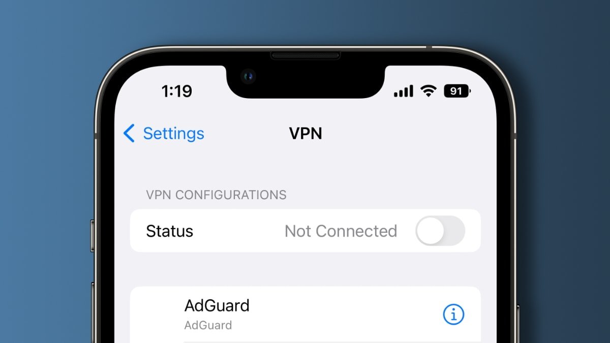 Most Apple apps on iOS 16 bypass VPN connections