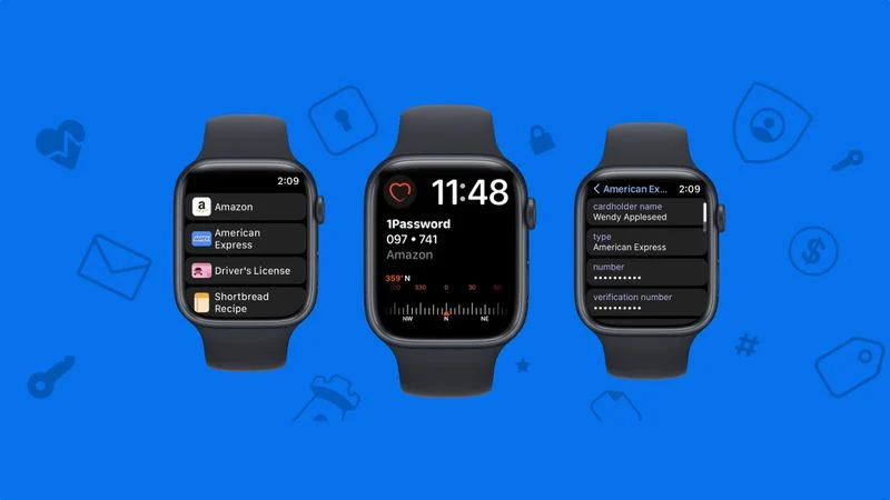 1Password 8 for Apple Watch Released With New Features and Complications