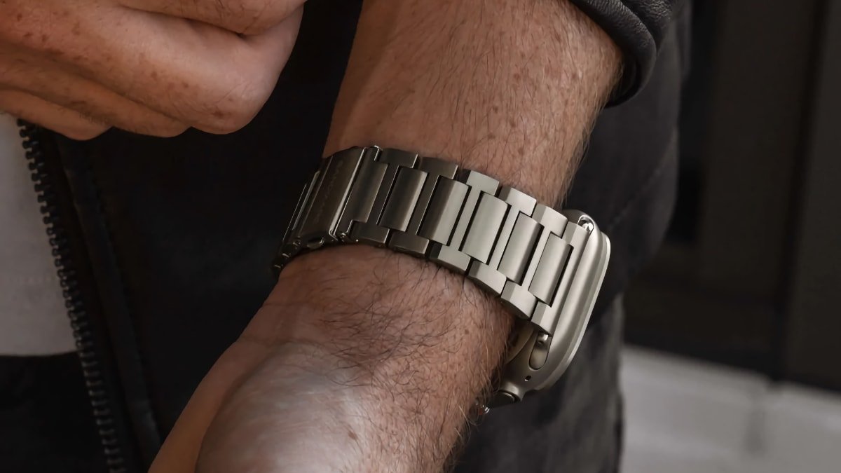 Sandmarc releases Titanium Edition band for Apple Watch Ultra