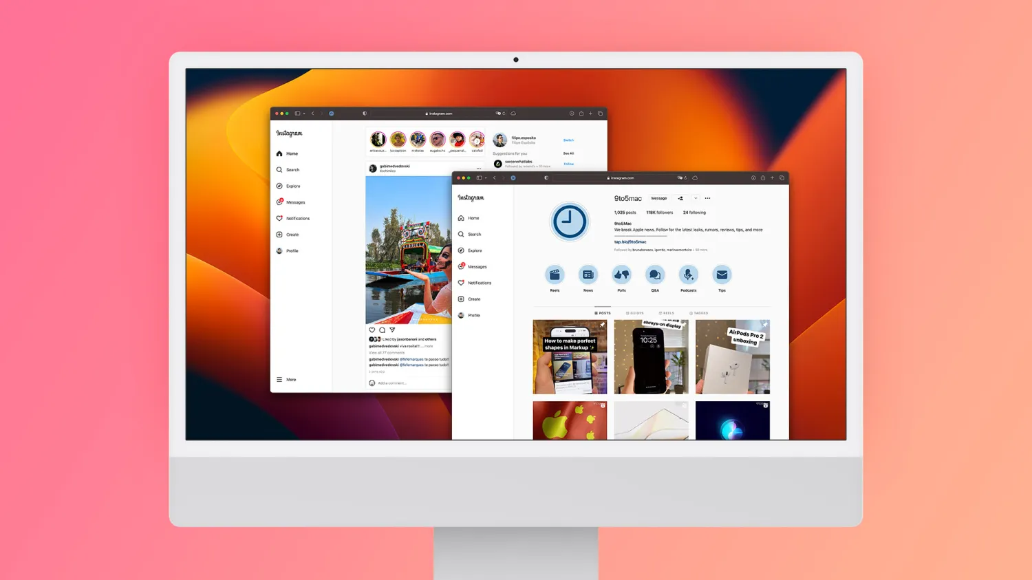 Instagram Web gets new, more modern interface – and yet no iPad app