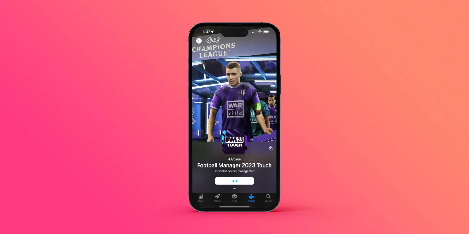 Apple Arcade games for iPhone, Mac, Apple TV Football Manager 2023 Touch