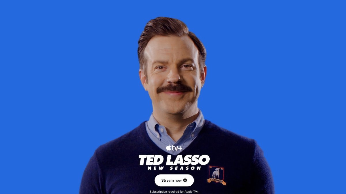  Apple TV+ 'Ted Lasso' billboards encourage World Cup participants