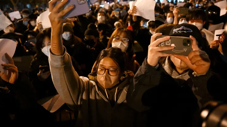 Apple limited a crucial AirDrop function in China just weeks before protests