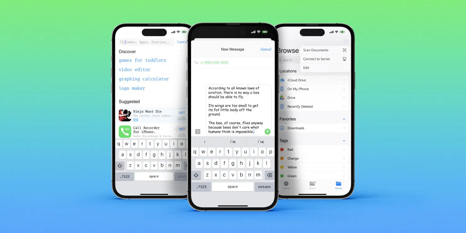 Developer uses iOS 16 exploit to change system font without jailbreak