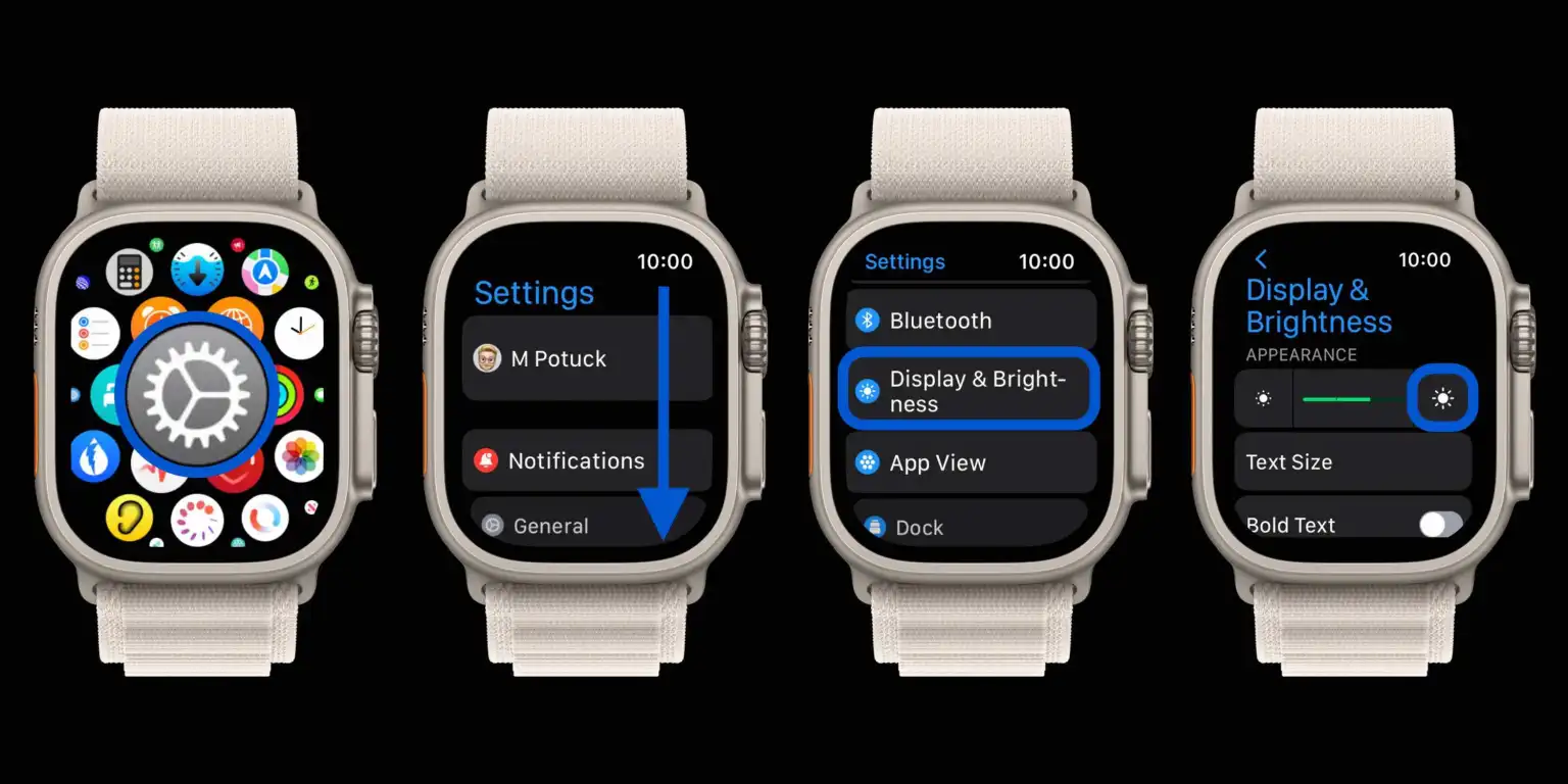 How to use Apple Watch Ultra 2,000 nits or Series 8 1,000 nits screen brightness