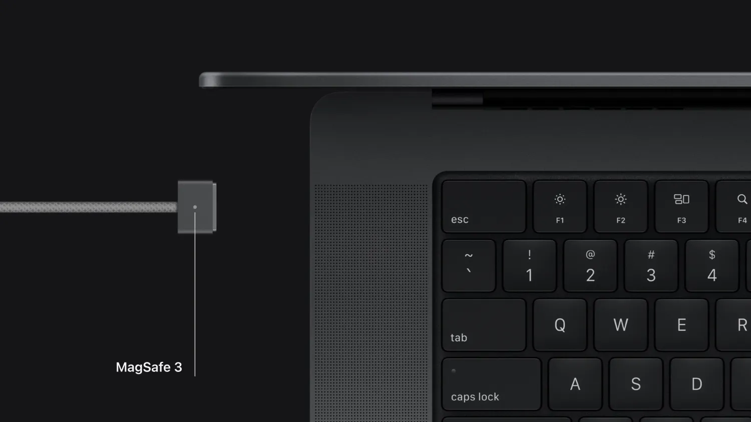 New MacBook Pros come with color-matched MagSafe charging cables
