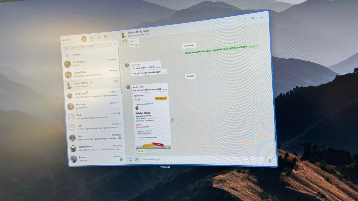 WhatsApp for Mac is getting a major upgrade, and you can already try it out