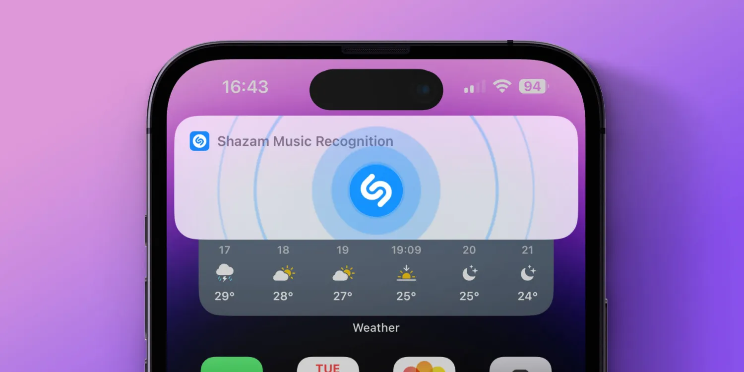 Shazam’s Siri animation should really be a Dynamic Island feature on iPhone