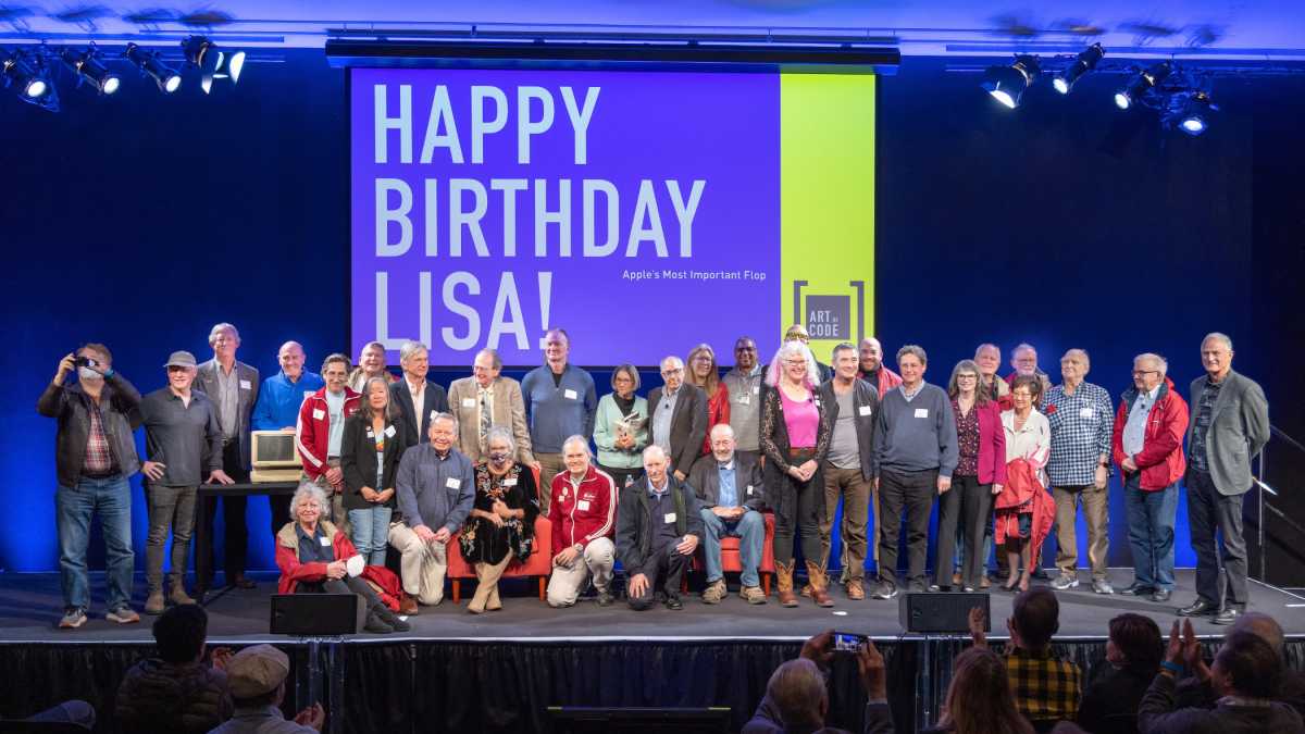 Apple Lisa 40th birthday party has its ‘one more thing’ moment