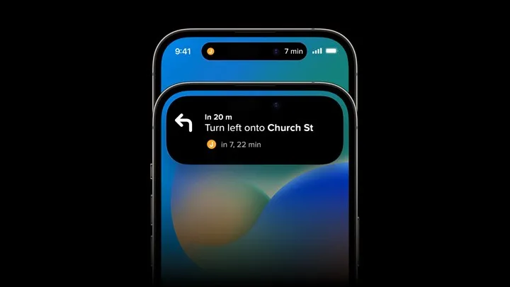 The new feature of Google Maps will use the dynamic island of the iPhone 14 Pro