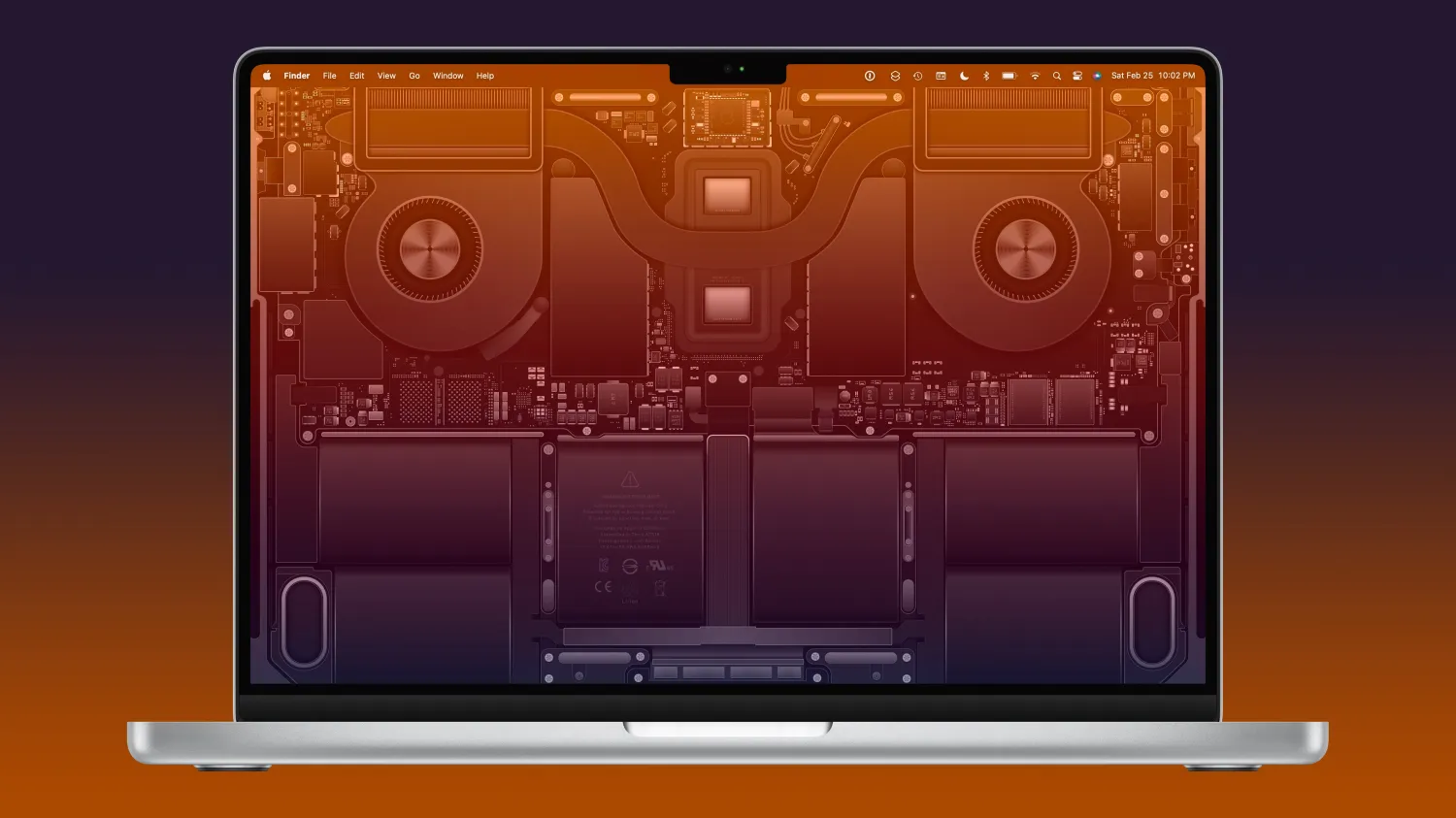 Download the stunning M2 MacBook Pro Schematic wallpapers from Basic Apple Guy