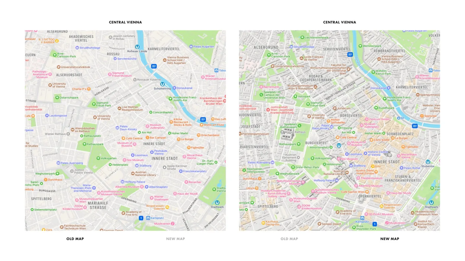 Apple testing rebuilt Apple Maps in six new Central Europe countries