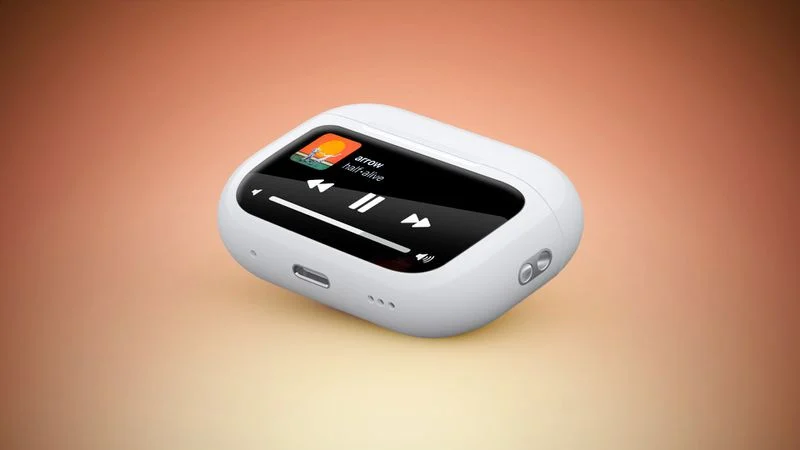 Apple Researching AirPods Case With Built-in Interactive Touchscreen