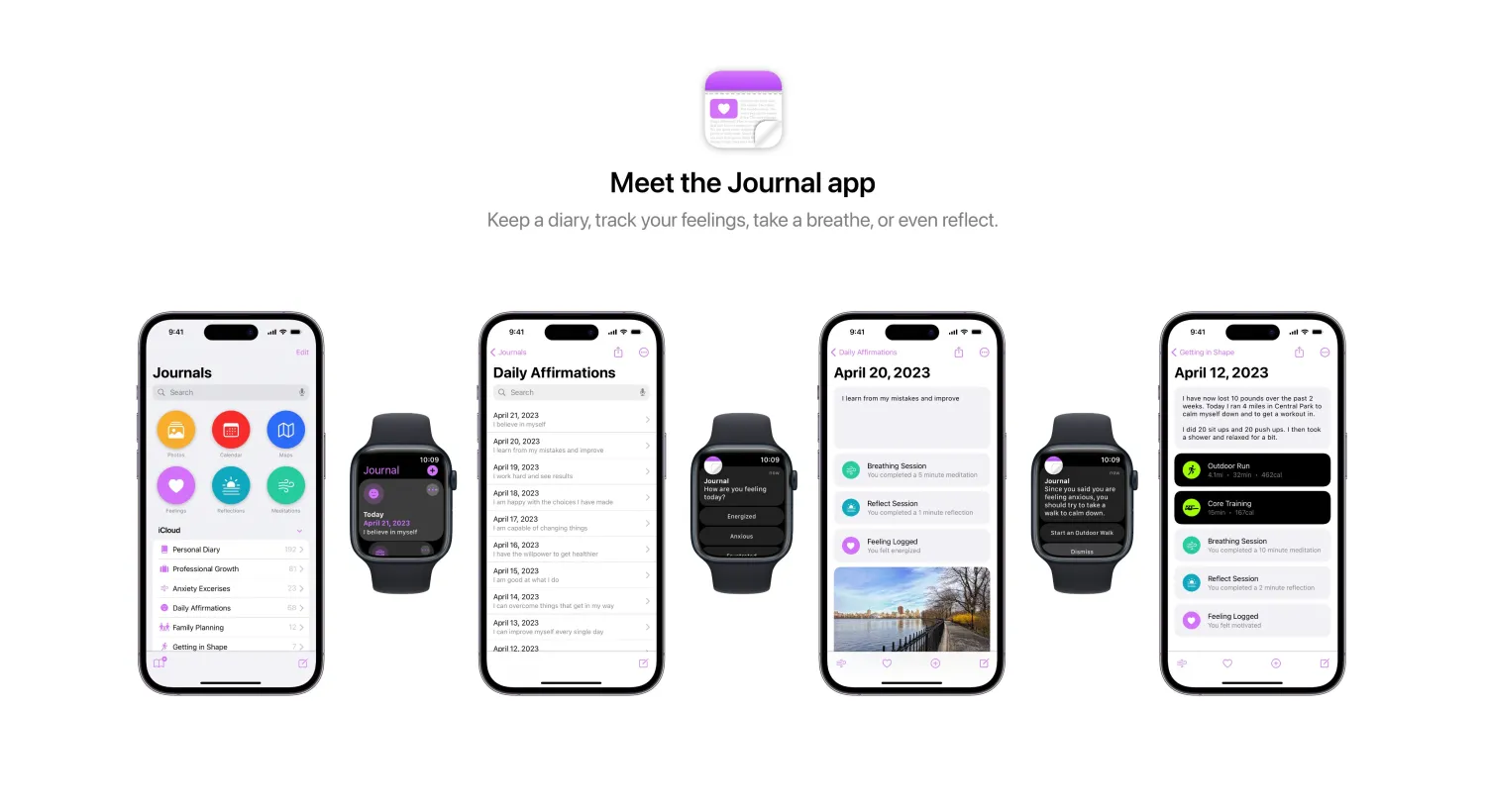 Concept imagines iOS 17’s rumored ‘Journal’ app design