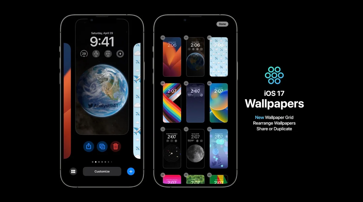 iOS 17 updates to Wallet, Health, and Wallpapers allegedly revealed in renders