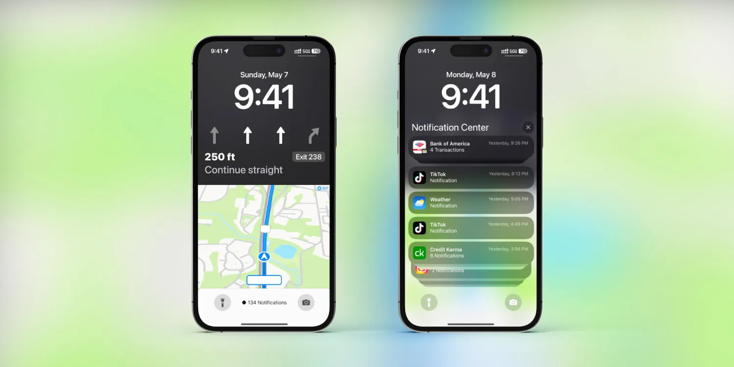 iOS 17 Lock Screen might give Maps the Music treatment