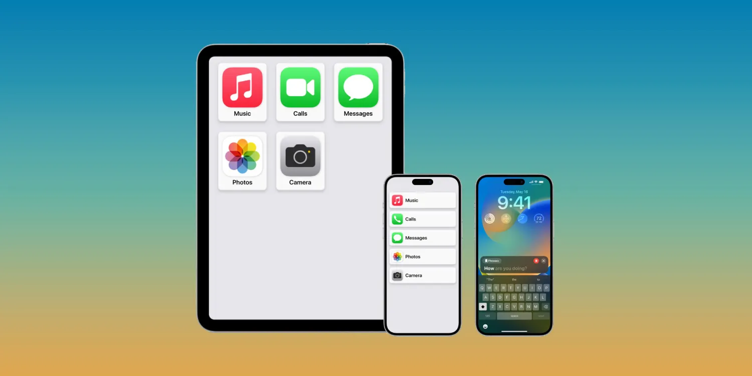 Apple previews iOS 17 accessibility features: Assistive Access, Personal Voice and Live Speech, more