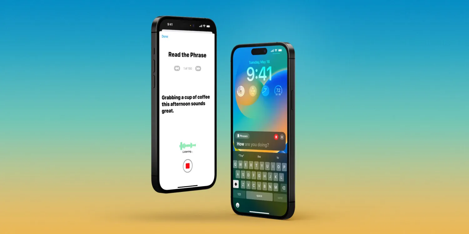 Apple’s new ‘Personal Voice’ feature can create a voice that sounds like you or a loved one in just 15 minutes