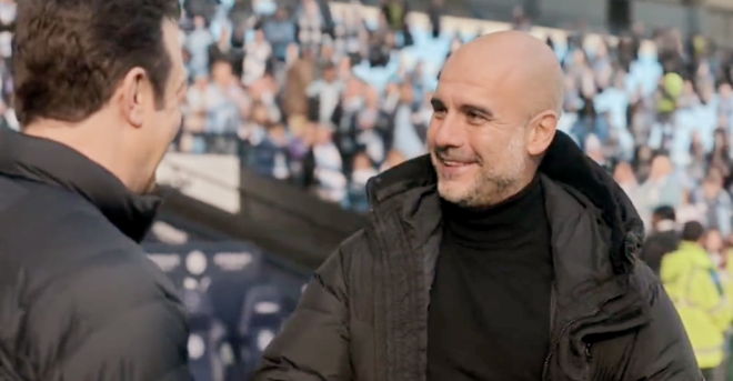 Big ‘Ted Lasso’ fan Pep Guardiola happy to appear in cameo role