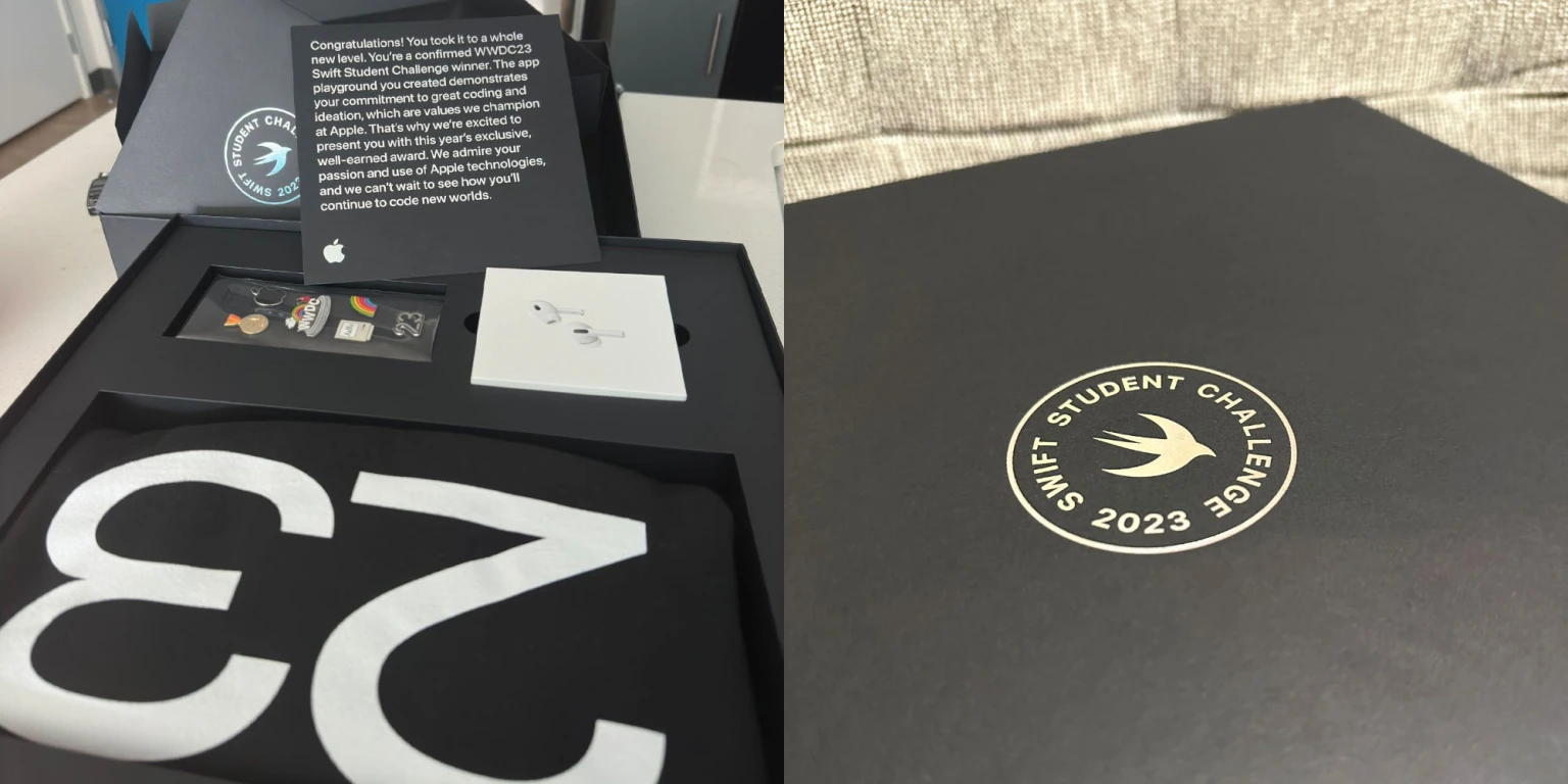 Apple promoting WWDC23 Swift Student Challenge winners, award includes AirPods Pro and special pin pack