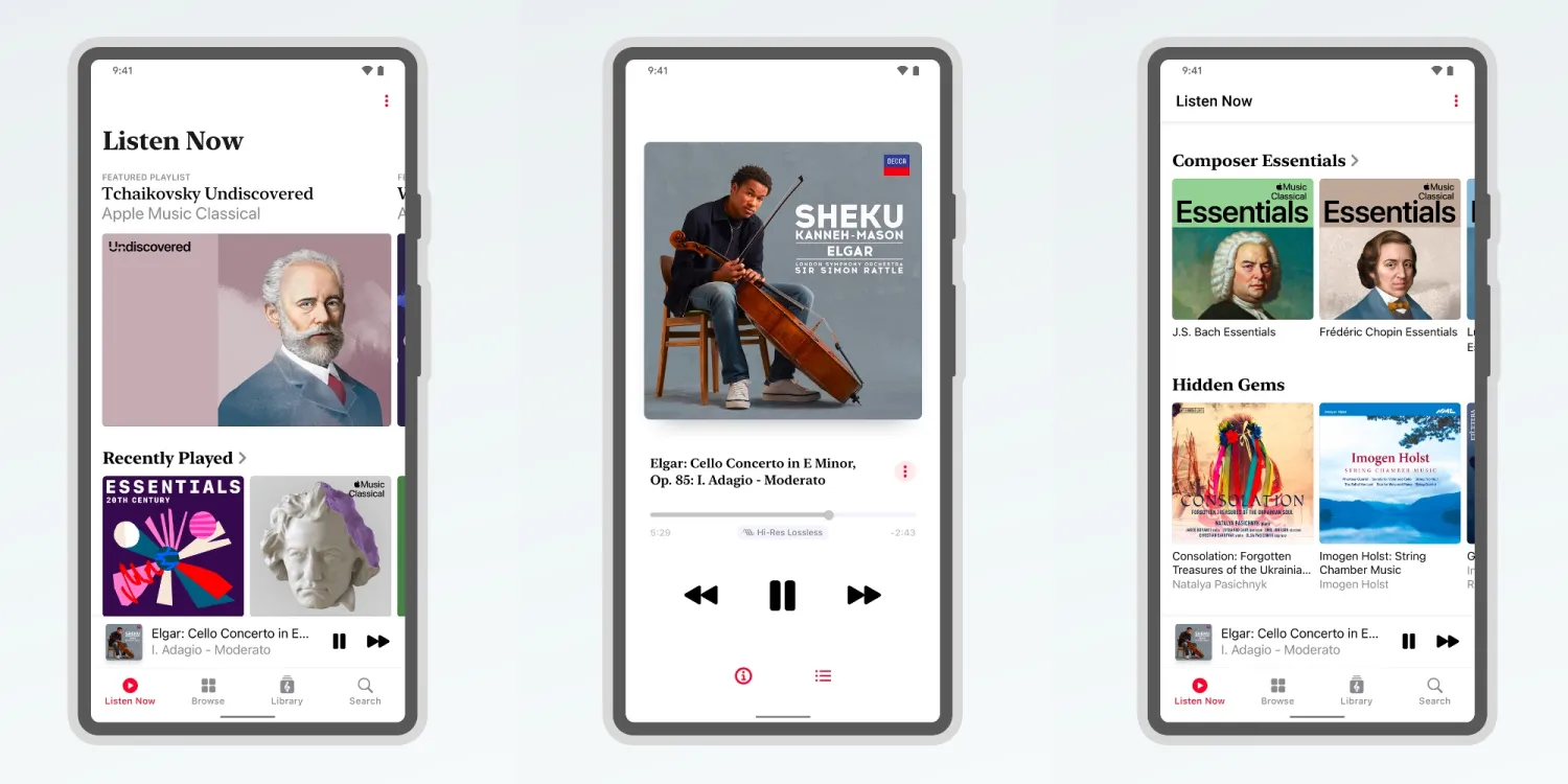 Apple releases Apple Music Classical for Android before iPad or Mac apps