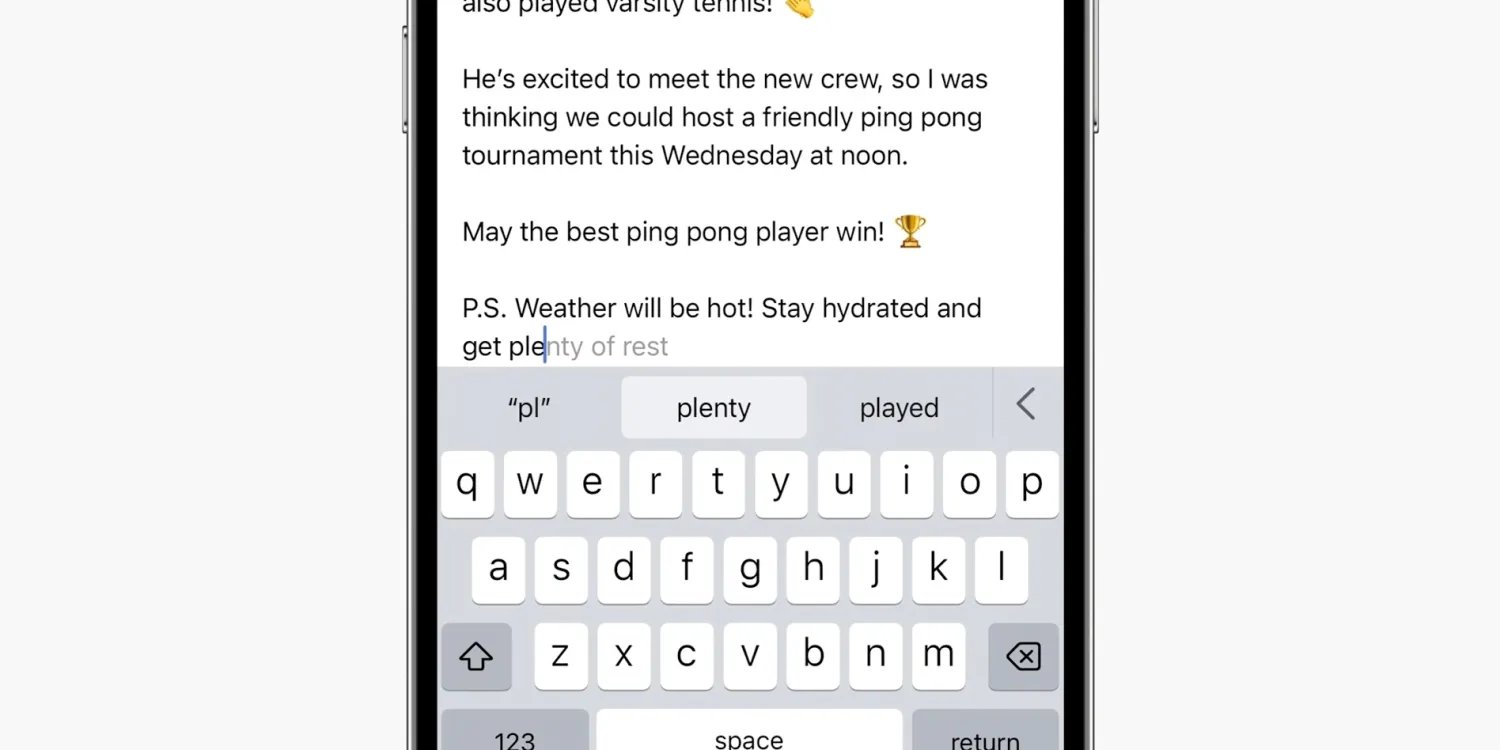 Apple says it has fixed iPhone autocorrect with iOS 17