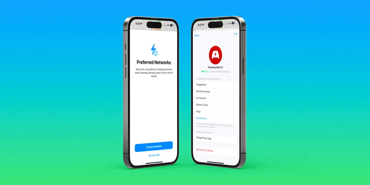 iOS 17 adds real-time charging availability info for EV drivers