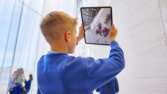 New immersive AR experience for iPad Pro brings student creativity to life