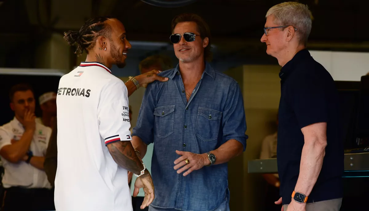 Here's the first look at Apple TV's F1 film starring Brad Pitt
