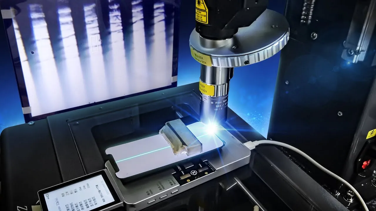 Watch how next-gen laser tech fixes iPhone screens without removing them
