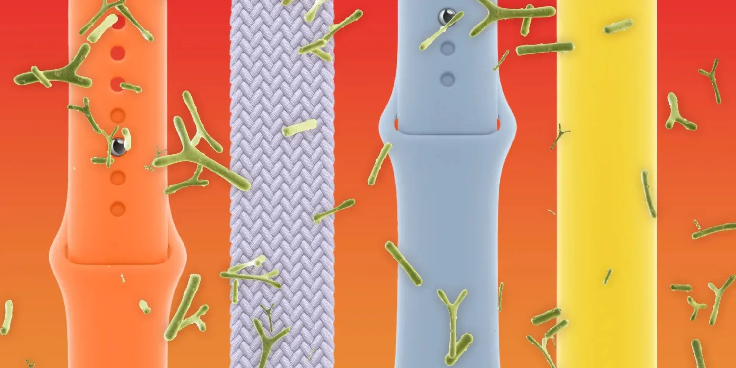 Your Apple Watch band is likely covered in bacteria, new study says