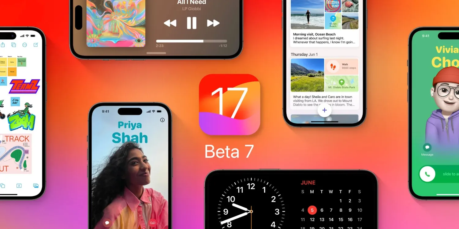 Apple releases iOS 17 beta 7, macOS 14 Sonoma beta 6 for developers