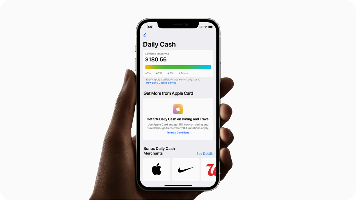 Apple Card giving select users up to $1,300 Daily Cash back on travel and dining
