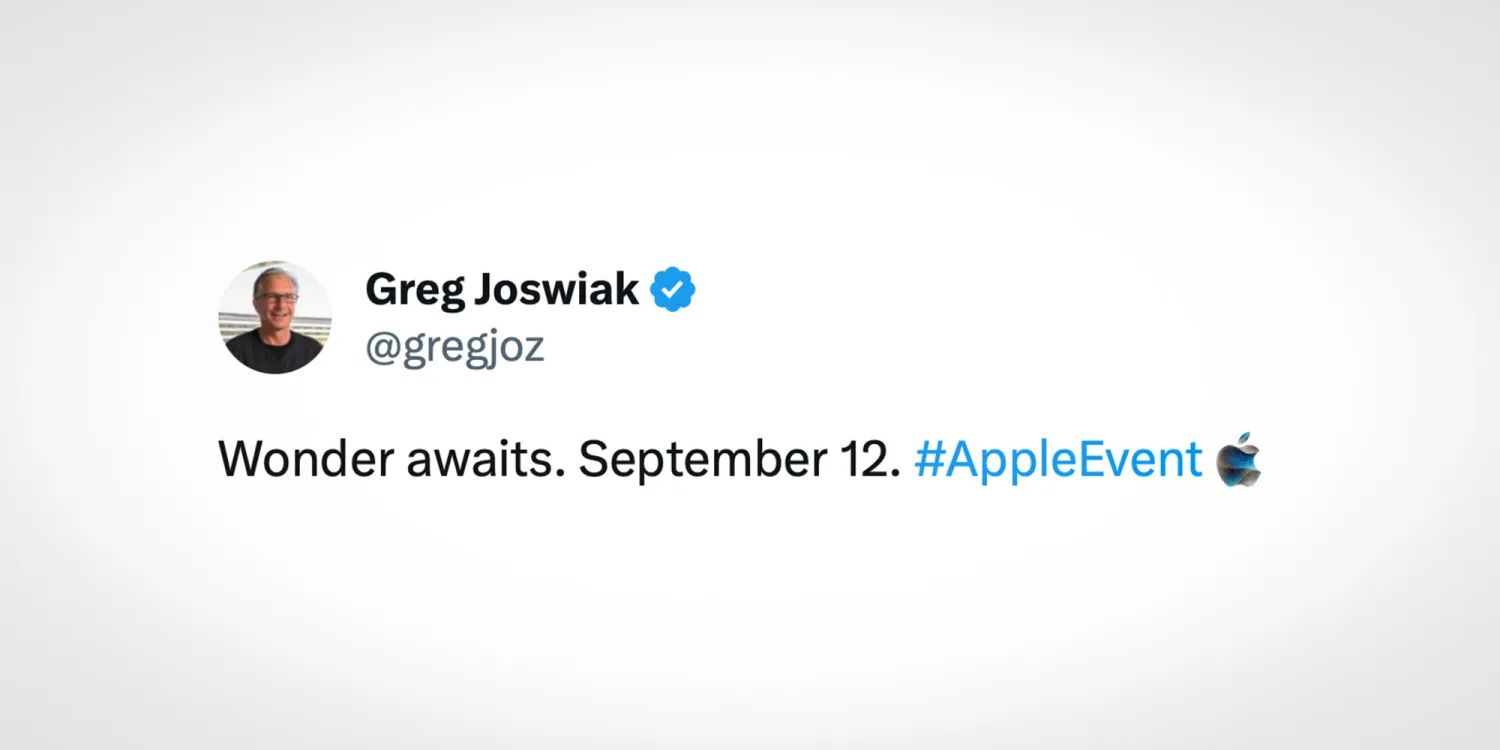 Special #AppleEvent hashmoji now live on X ahead of iPhone 15 launch