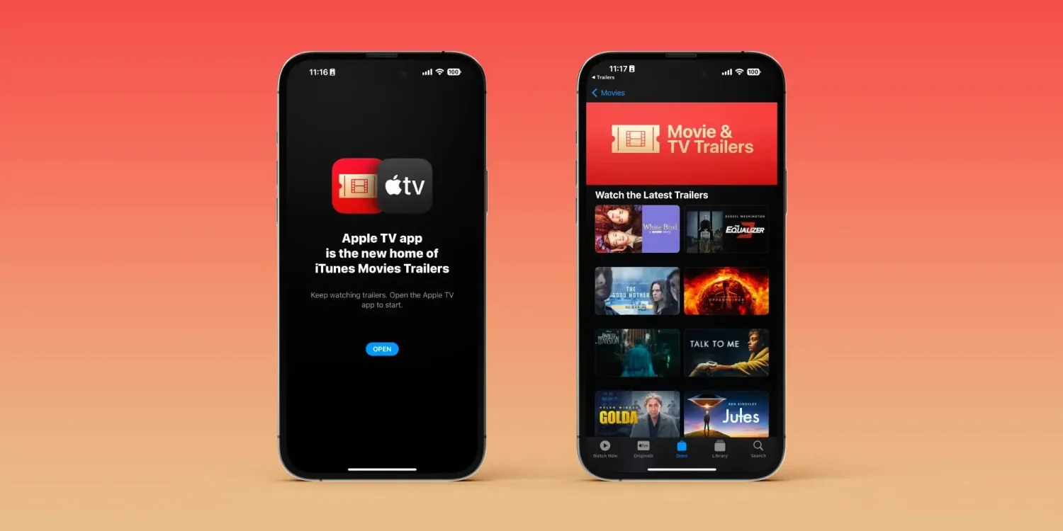 Apple officially kills off the iTunes Movie Trailers app and website