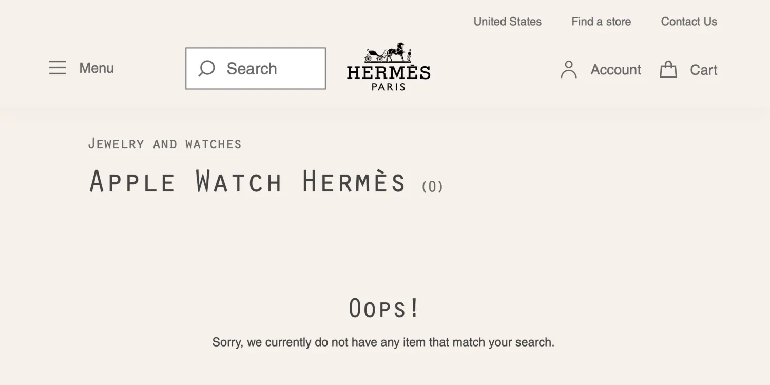 Hermès removes all Apple Watches and bands from its website ahead of ‘Wonderlust’ event