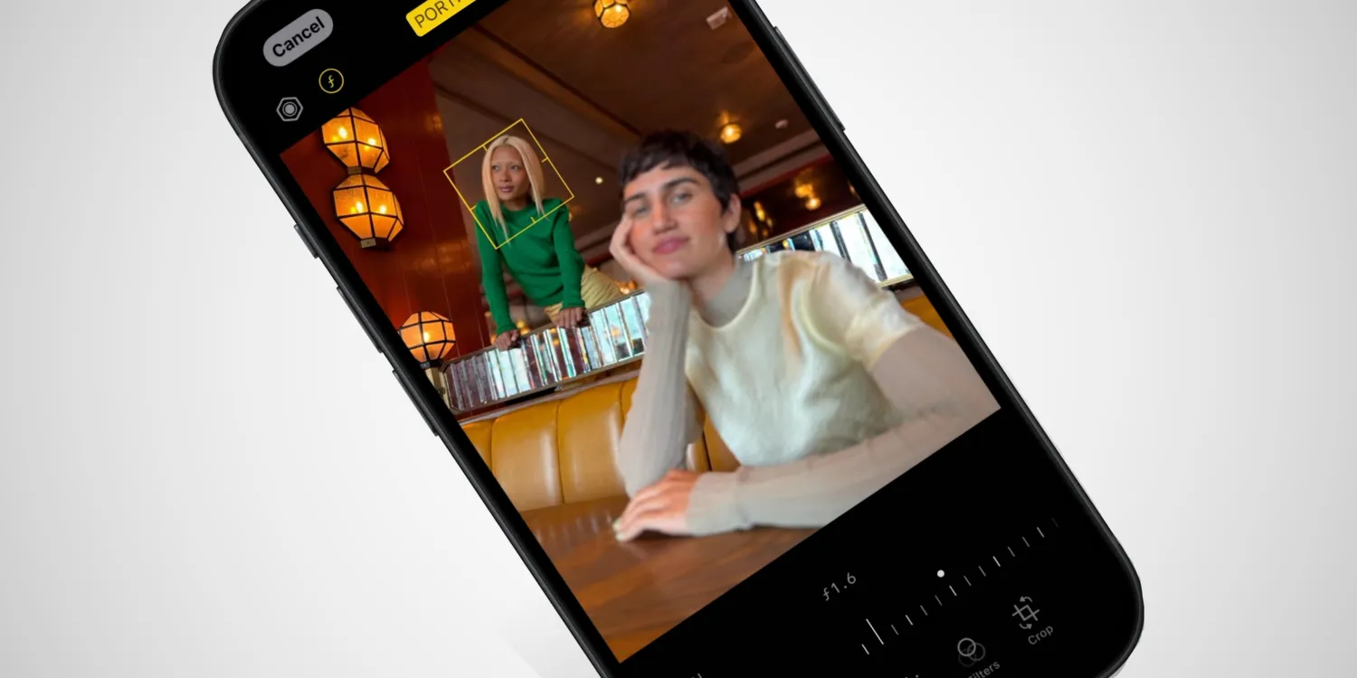 New Portrait photography feature to adjust subject focus not exclusive to iPhone 15