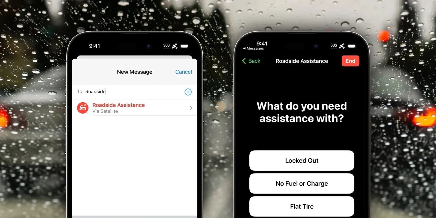 How to use Roadside Assistance via satellite on iPhone 14 and iPhone 15