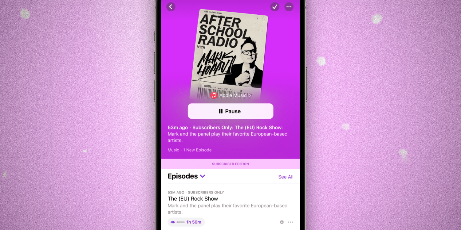 Apple Music Radio shows in the Podcasts app: four benefits and two drawbacks