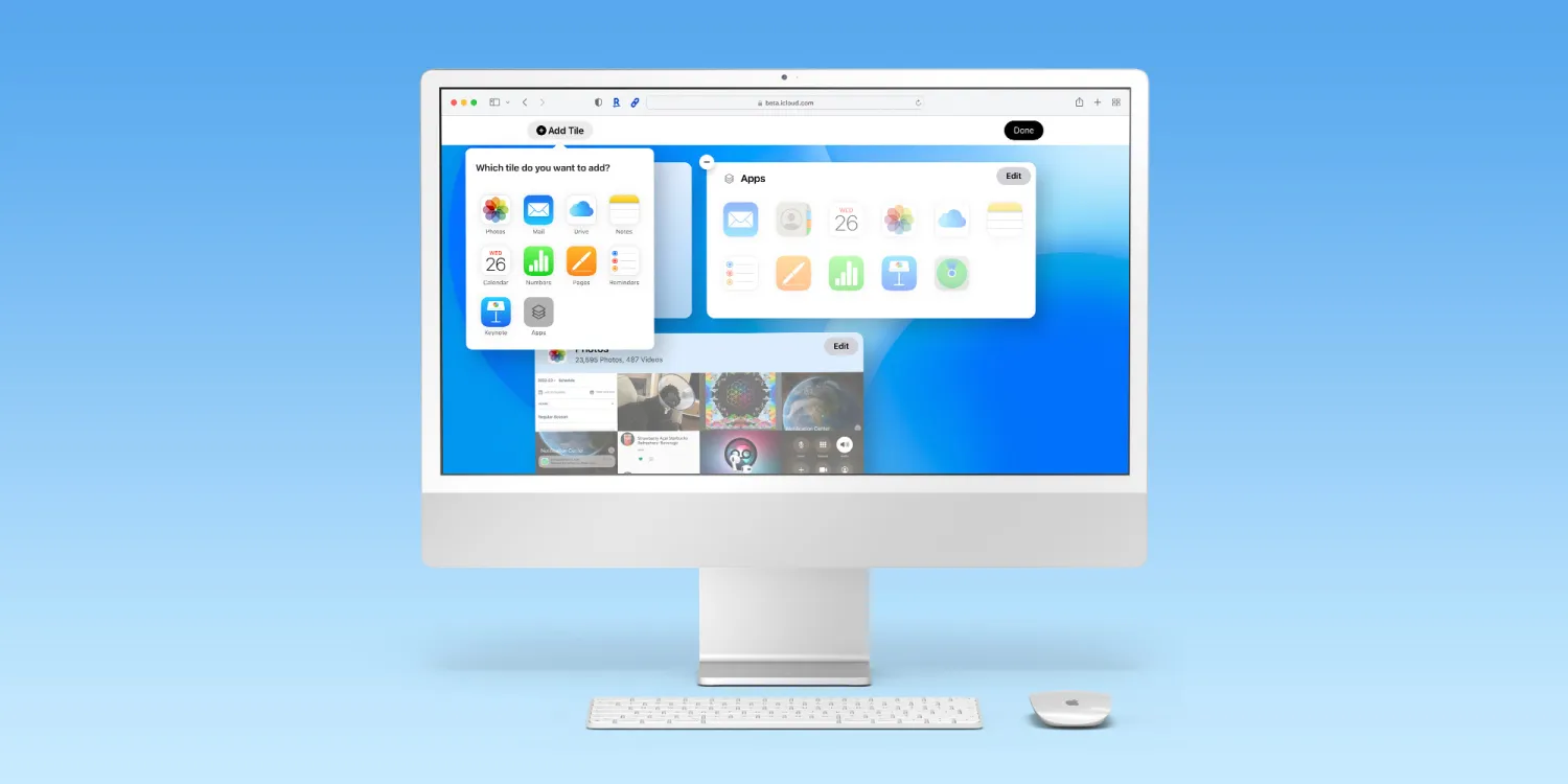 iCloud․com just got its iOS 17 and macOS Sonoma feature refresh
