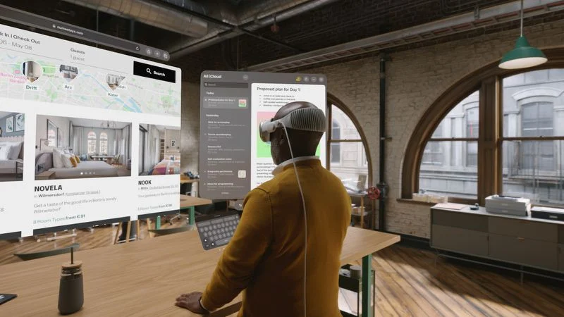 Apple Vision Pro to Support Screen Mirroring via AirPlay and Other Tidbits