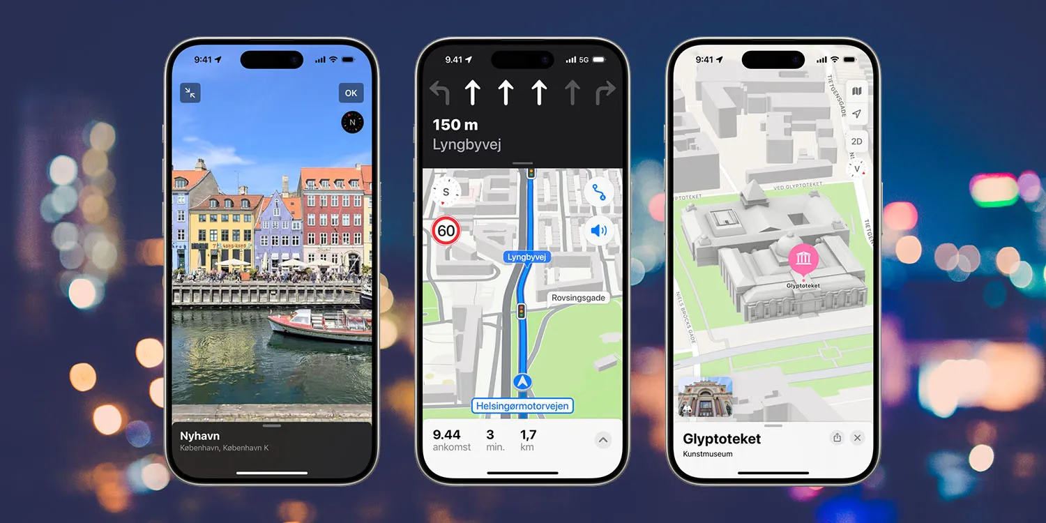New Apple Maps experience comes to Denmark and Greece