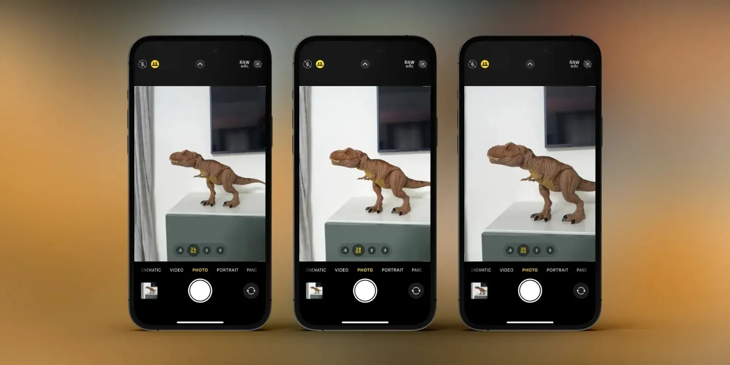 How to customize and switch iPhone 15 Pro camera focal lengths