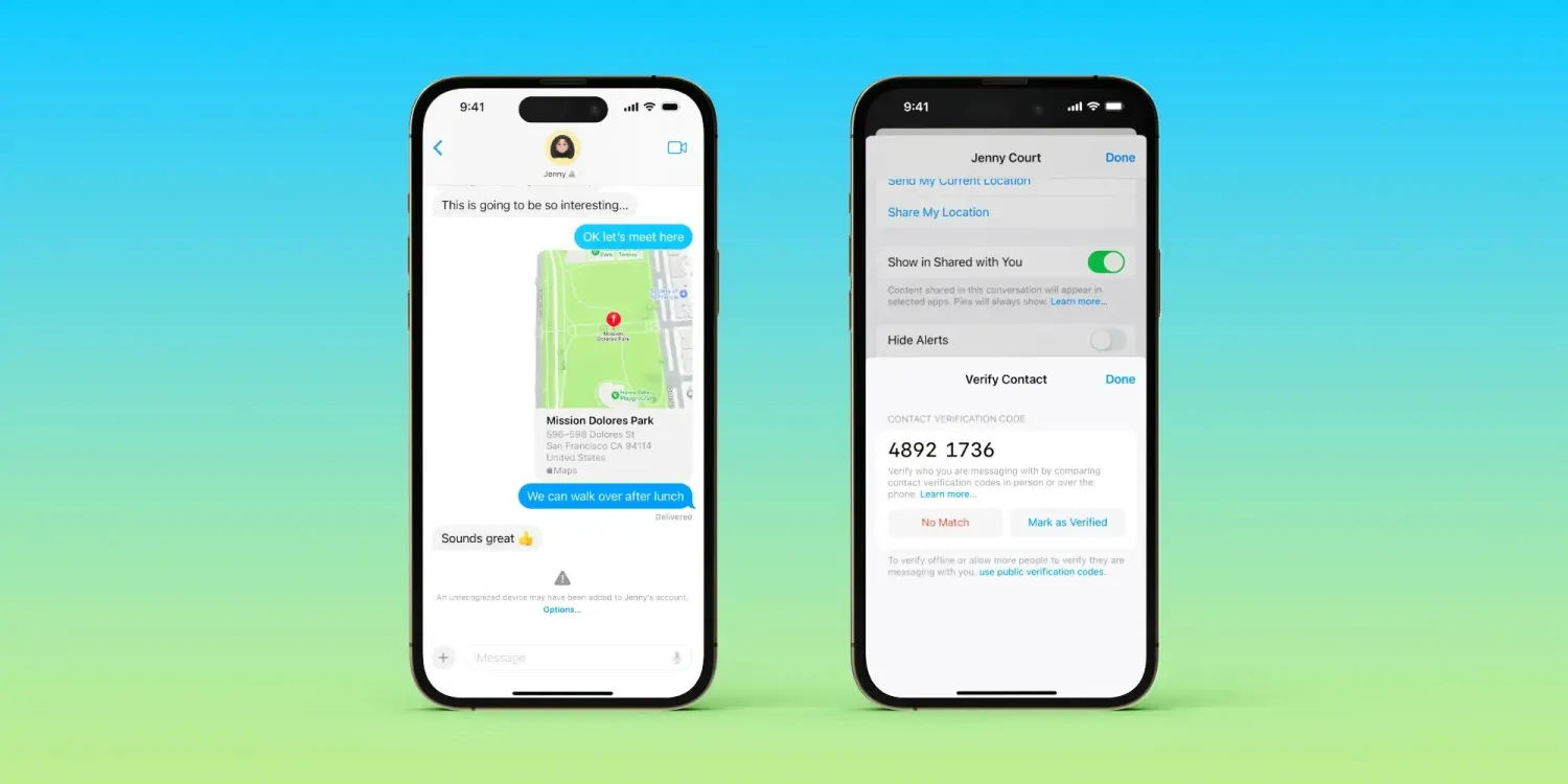 Apple reveals technical details behind how iMessage Contact Key Verification works