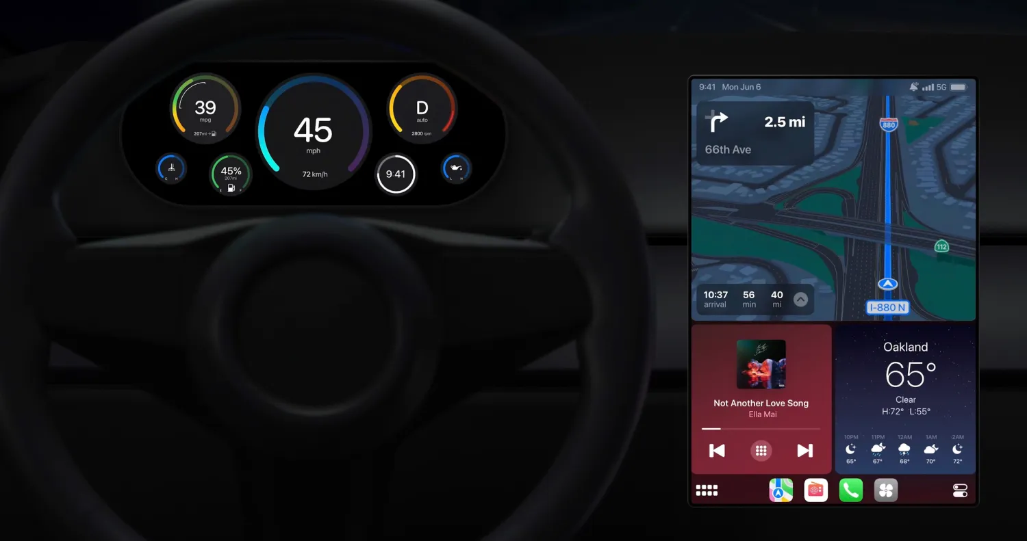 Apple still says the first cars with next-gen CarPlay will be unveiled this year