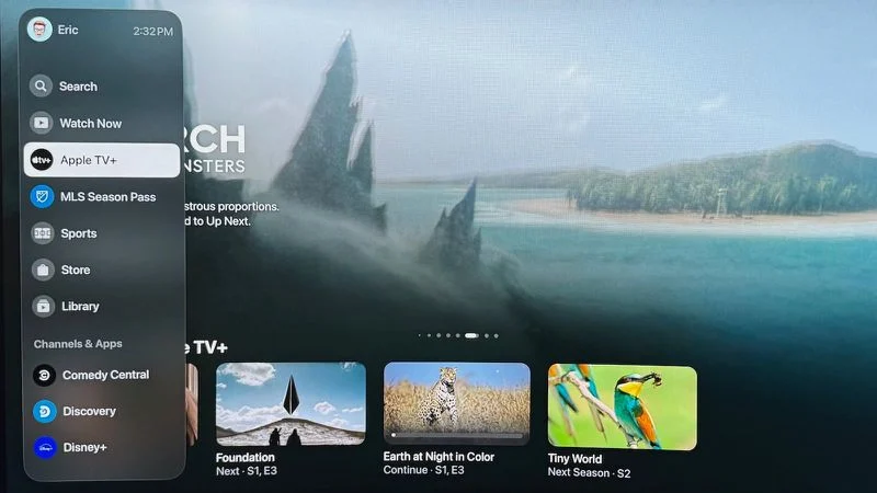 Apple TV App Features Revamped Navigation in tvOS 17.2 Beta
