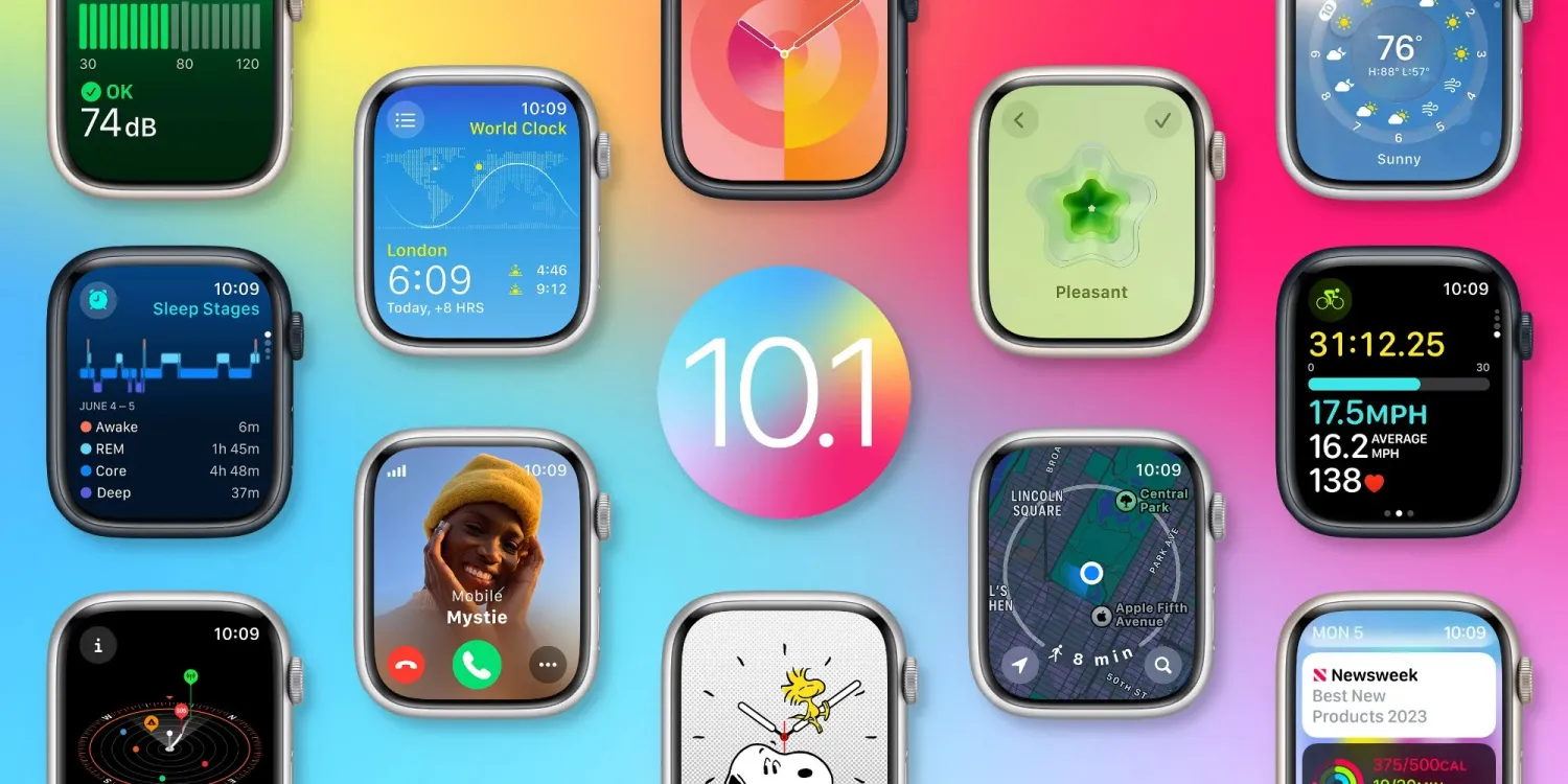 Apple releases watchOS 10.1.1 with battery drain fix for Apple Watch