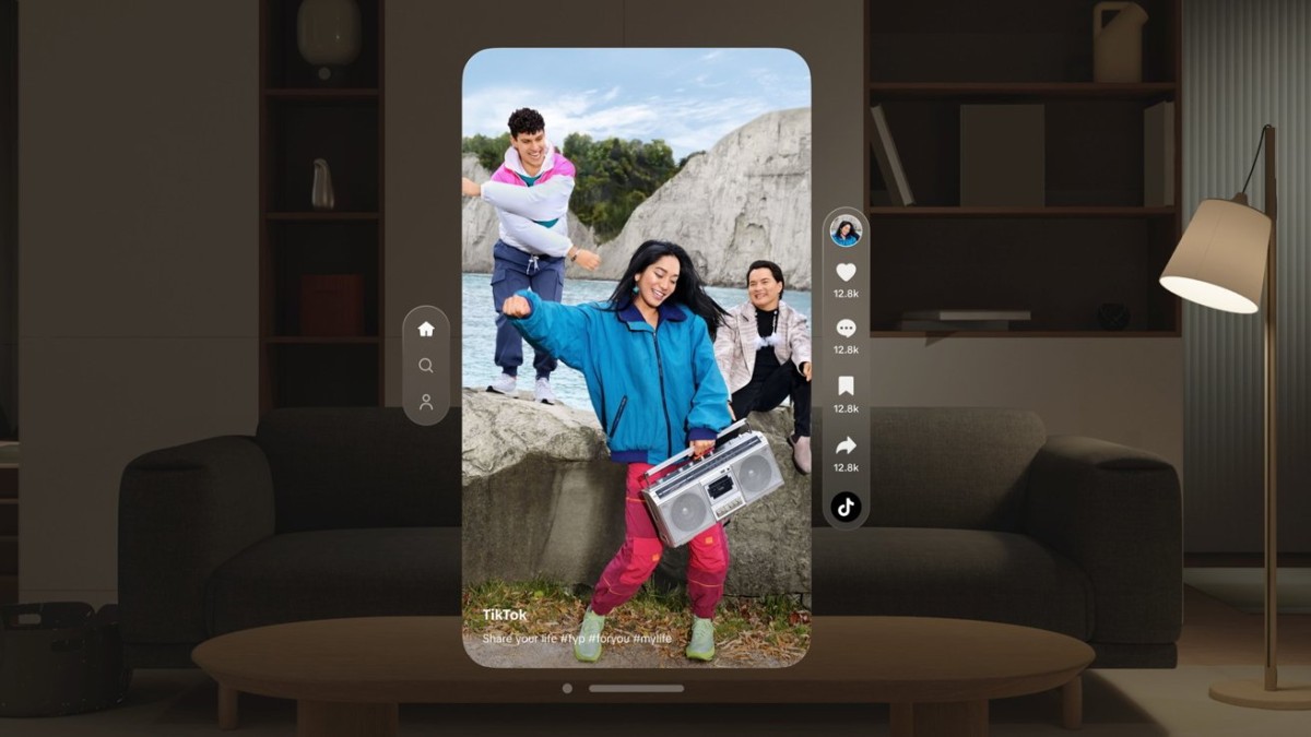 TikTok, the popular short-form video platform, has made its way onto Apple Vision Pro